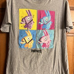 Set of 2 Fortnite T-Shirts, Adult Size L